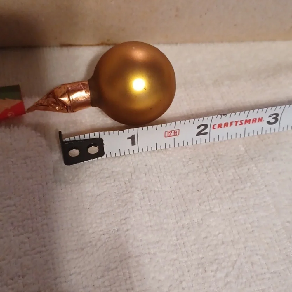 Christmas Mornin set gold
